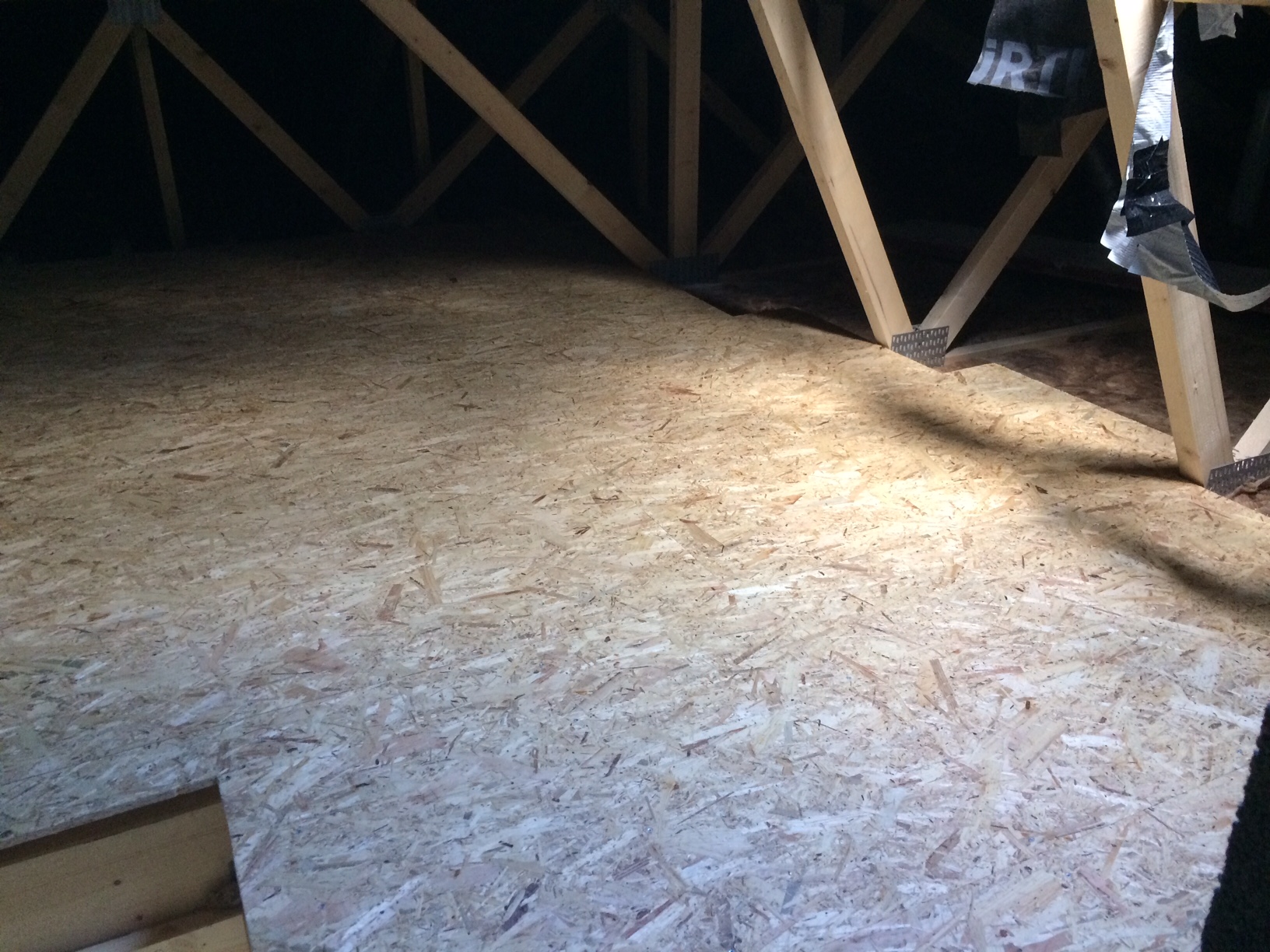 Ausbau Dachboden mit OSB-Platten